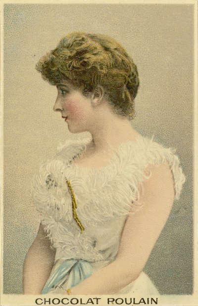 Carte de commerce Chocolat Poulain Orange - French School