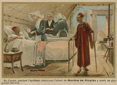 Épidémie de choléra en Égypte - French School