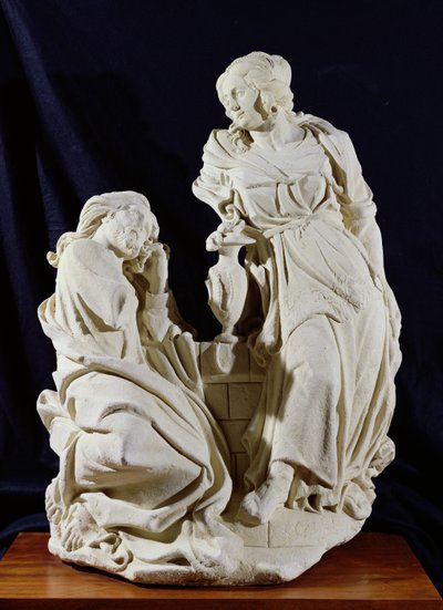Christ et la Femme de Samarie - French School
