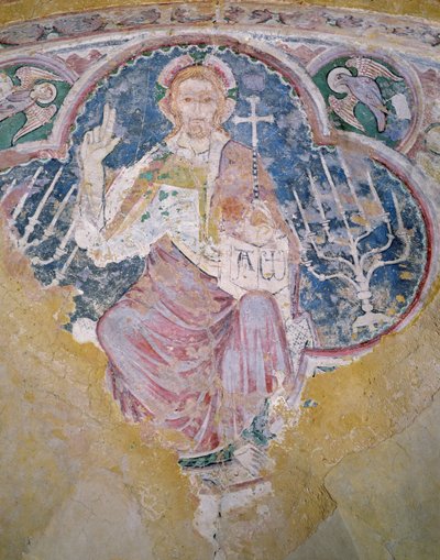 Christ en majesté, de la crypte - French School