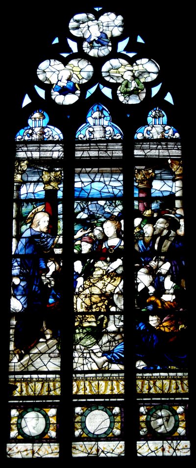 Christ prêchant devant le roi François Ier de France et Jeanne d