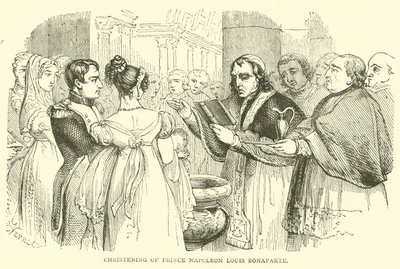 Baptême du Prince Napoléon Louis Bonaparte - French School