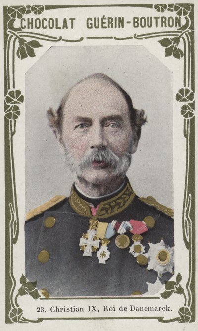 Christian IX, Roi de Danemark - French School