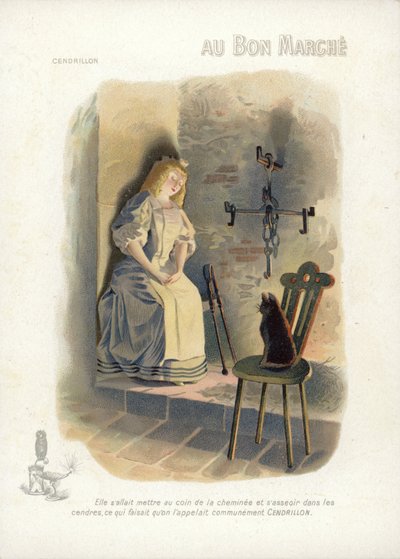 Cendrillon, endormie - French School
