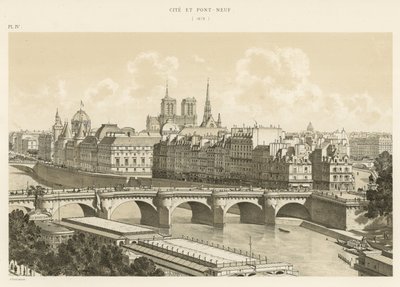 Cité et Pont-Neuf, 1878 - French School