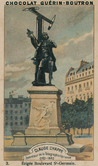 Claude Chappe, Inventeur de la Télégraphie Aérienne, 1763-1805 - French School