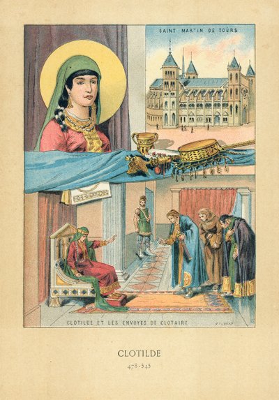 Clotilde - French School