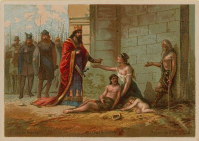Clovis II, roi de France (637-657/658) - French School