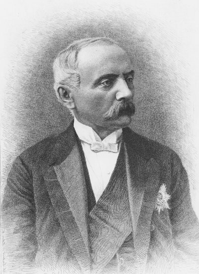Clovis, prince de Hohenlohe (gravure) - French School