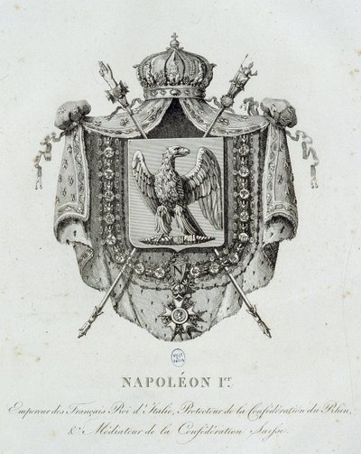 Blason de Napoléon 1er - dans « Armorial Général de l