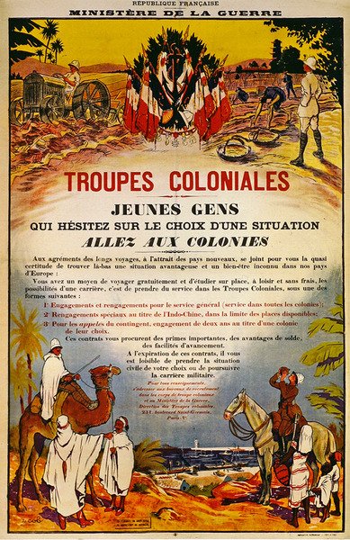 Troupes coloniales - French School