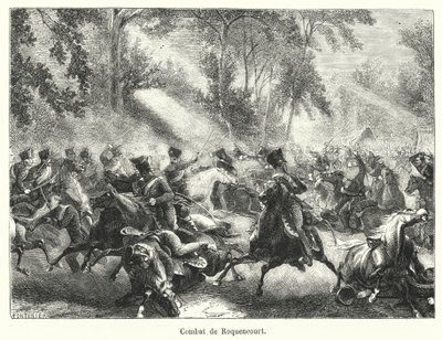 Combat de Roquencourt - French School