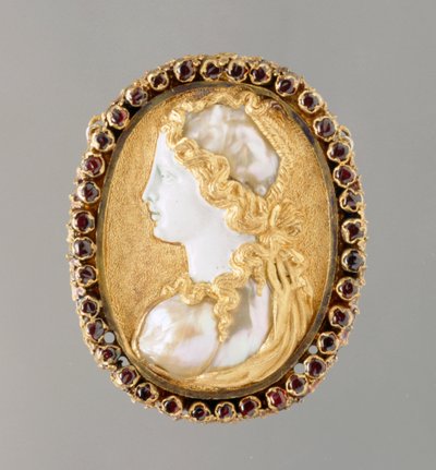 Portrait en commesso de Prudentia, 1550-60 - French School