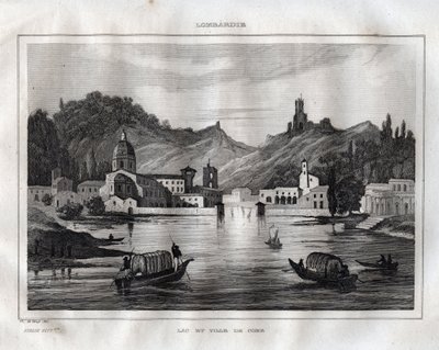 Côme - Lac de Côme - Gravure de « L