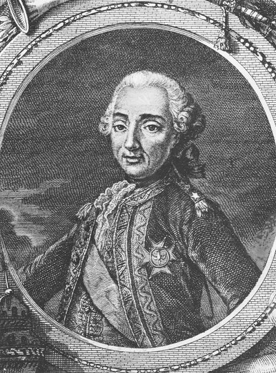 Comte de Guichen (gravure) - French School