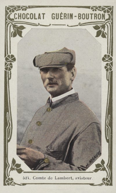 Comte de Lambert, aviateur - French School