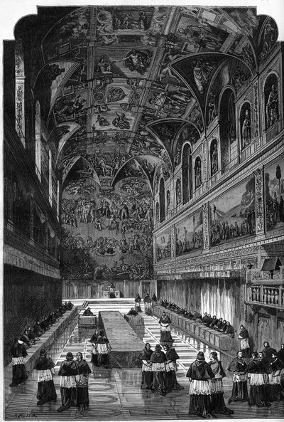 Conclave de 1878 : vue de l