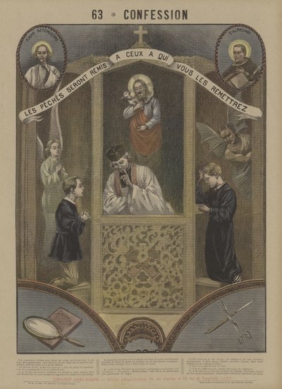 Confession - French School