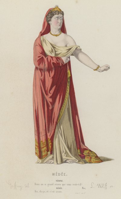 Corneille, Médée, Acte I, Scène V - French School
