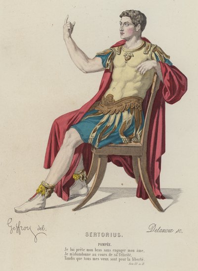 Corneille, Sertorius, Acte III, Scène II - French School
