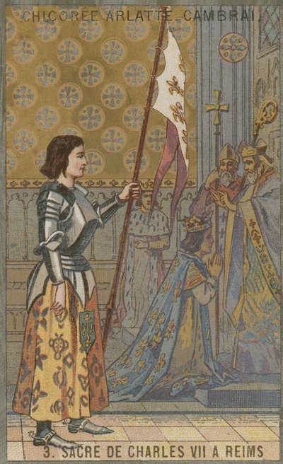 Couronnement du roi Charles VII de France à Reims, 1429 - French School