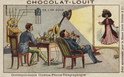Correspondance par cinémaphonotélégraphie en l