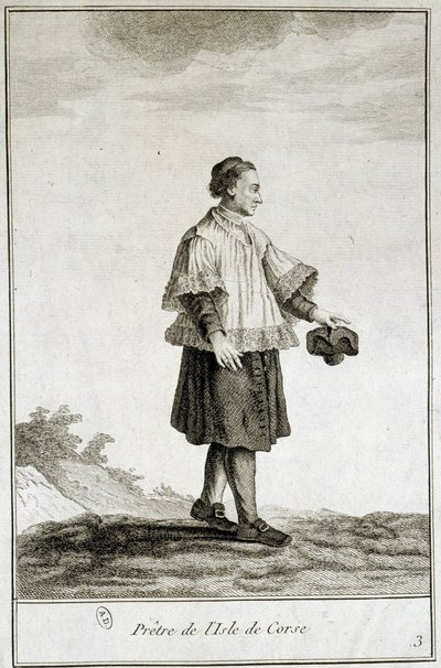 Prêtre corse - French School