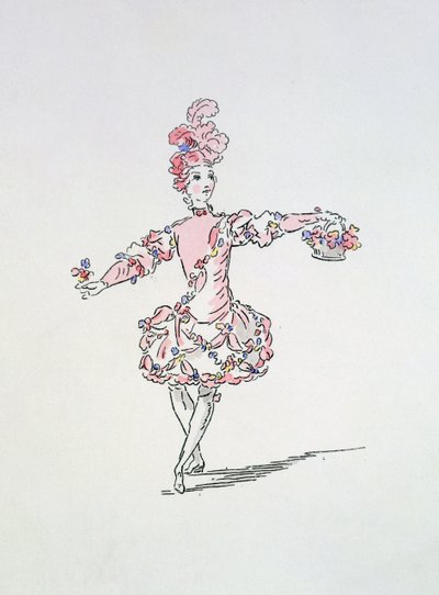 Conception de costume pour un jeune Égyptien comme le Printemps dans Les Fêtes de l