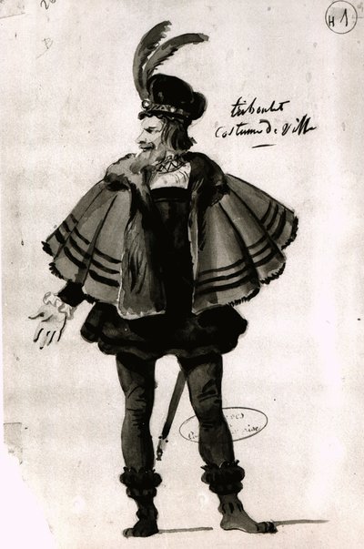 Costume pour Triboulet, dans Le Roi s