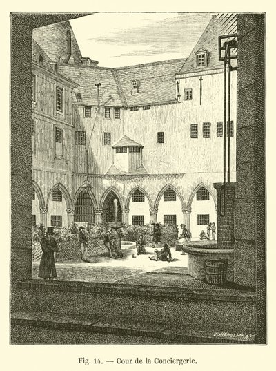 Cour de la Conciergerie - French School