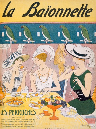 Illustration de couverture de La Baionnette, 1914-18 - French School