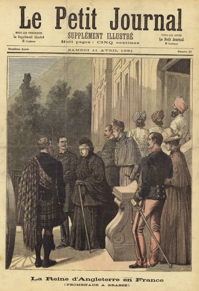 Couverture du Petit Journal, 11 avril 1891 - French School