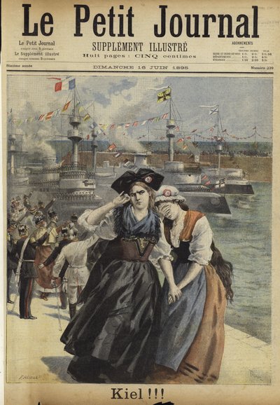 Couverture de Le Petit Journal, 16 juin 1895 - French School