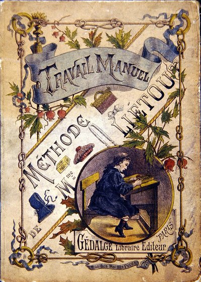 Couverture de manuel scolaire, fin du XIXe siècle - French School