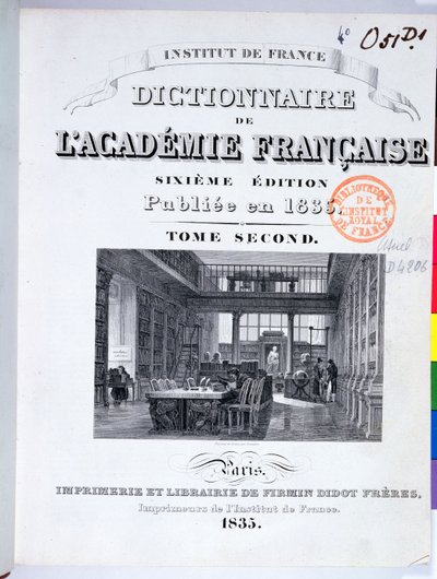 Couverture du Dictionnaire de l