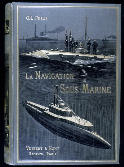Couverture du livre « La navigation sous-marine », par Pesce, éd. Vuibert - French School