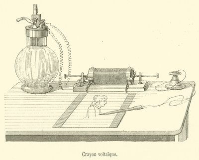 Crayon voltaïque - French School