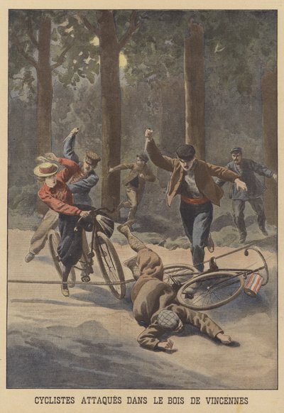 Cyclistes attaqués dans le Bois de Vincennes à Paris - French School