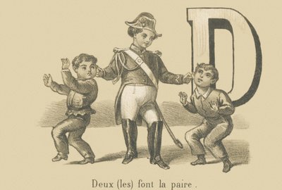 D : Deux font la paire - French School