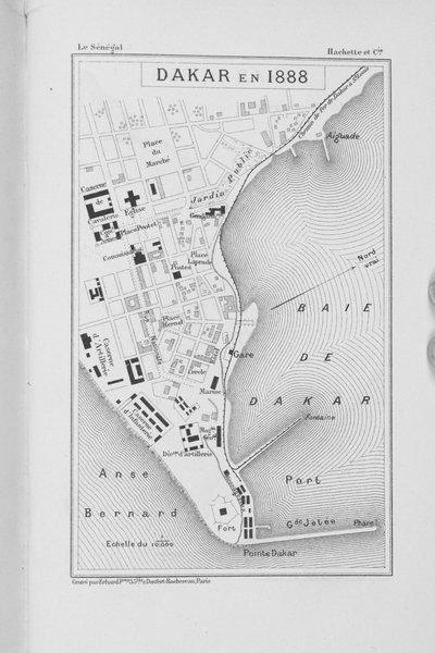 Dakar en 1888 - French School