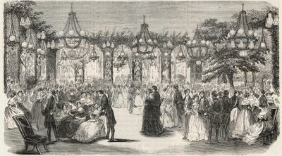 Salon de danse construit dans le jardin de l