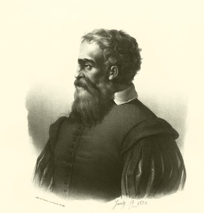 Daniele da Volterra, portrait - French School