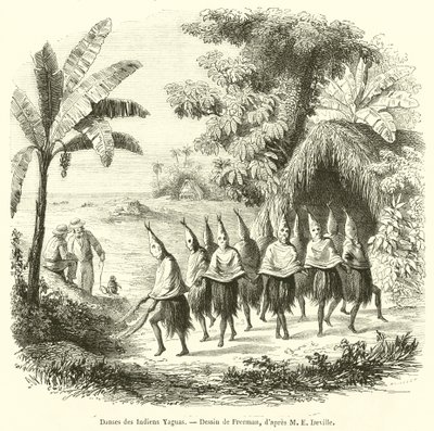 Danses des Indiens Yaguas - French School