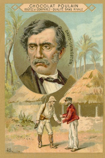 David Livingstone, missionnaire et explorateur écossais - French School