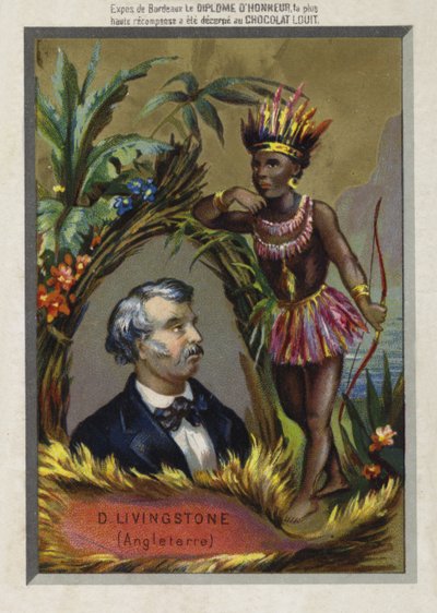 David Livingstone, missionnaire et explorateur écossais - French School