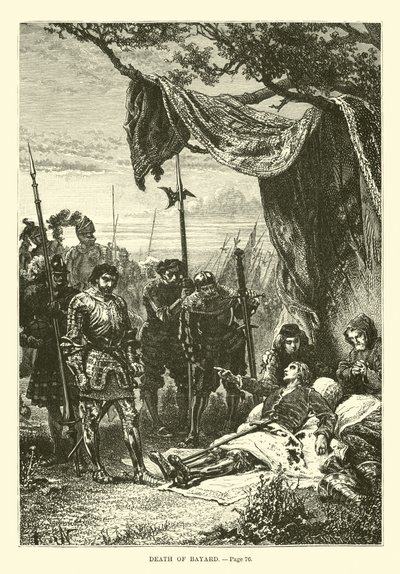 Mort de Bayard - French School