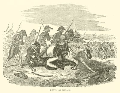 Mort de Desaix - French School