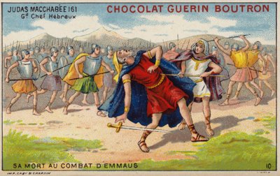 Mort de Judas Maccabée à la bataille d