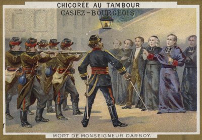 Mort de Mgr Darboy, archevêque de Paris, 1871 - French School