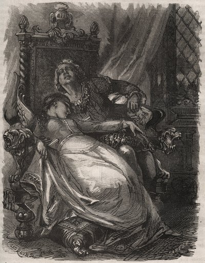 Mort de Paolo et Francesca : la femme de Francesca Da Rimini - French School
